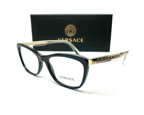 versace schwarz gold|versace black and gold glasses.